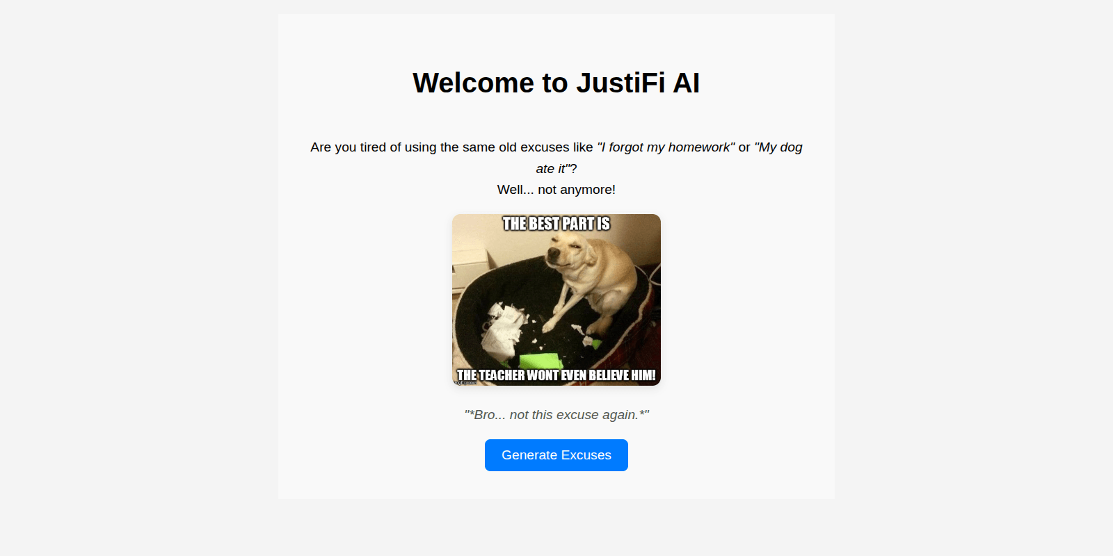 Justify AI